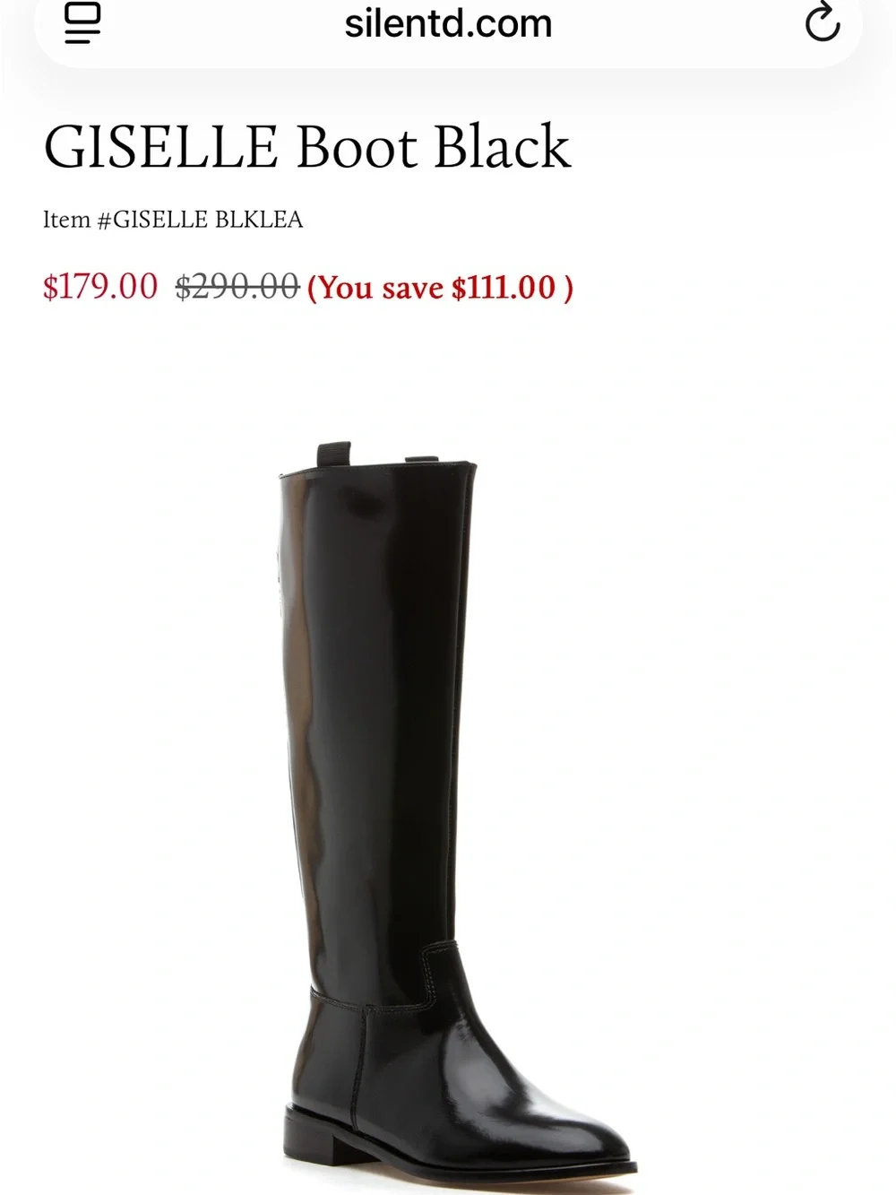 Silent D Giselle Leather Boots